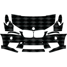 2011-2014 BMW X3 M Sport 3M Scotchgard Clear Bra Paint Protection Deluxe Film Kit