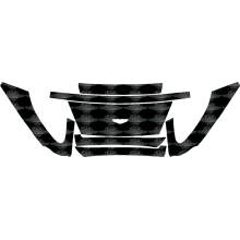 2012 Aston Martin Vantage V8 Roadster Wear and Tear Kit 3M Scotchgard Clear Bra Paint Protection Film