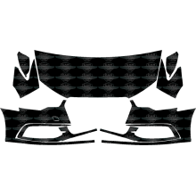 2012-2015 Audi A6 3M Pro Series Clear Bra Deluxe Paint Protection Kit