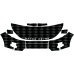 2012-2015 Range Rover Evoque Pure, Prestige 3M Pro Series Scotchgard Clear Bra Paint Protection Deluxe Film Kit
