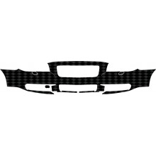 2008-2013 Volvo S80 3M Pro Series Scotchgard Clear Bra Paint Protection Bumper Film Kit