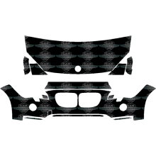 2013-2015 BMW X1 Series 28i, 35i, 3M Pro Series Scotchgard Clear Bra Paint Protection Deluxe Film Kit