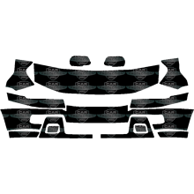 2013 Chevrolet Trailblazer LS,LT 3M Pro Series Clear Bra Deluxe Paint Protection Kit
