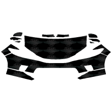 2013-2015 Honda Accord Coupe 3M Pro Series Clear Bra Deluxe Paint Protection Kit 2013-2015 Honda Accord Coupe 3M Pro Series Clear Bra Deluxe Paint Protection Kit