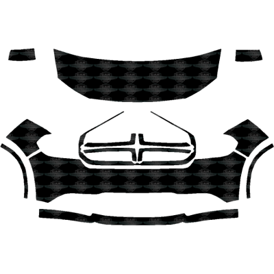 2014-2016 Dodge Durango R/T 3M Pro Series Clear Bra Deluxe Paint Protection Kit