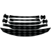 2014-2015 Kia Optima 3M Pro Series Scotchgard Clear Bra Paint Protection Film Wear and Tear Kit