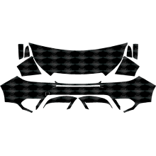 2014-2016 Subaru Forester 2.5i 3M Pro Series Clear Bra Deluxe Paint Protection Kit