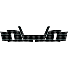 2010-2015 GMC Terrain SLE,SLT 3M Pro Series Clear Bra Front Bumper Paint Protection Kit