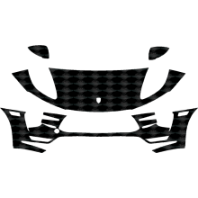 2015-2018 Porsche Macan Turbo 3M Scotchgard Clear Bra Paint Protection Deluxe Film Kit