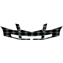 2013-2016 Cadillac SRX 3M Pro Series Scotchgard Clear Bra Paint Protection Film Bumper Kit