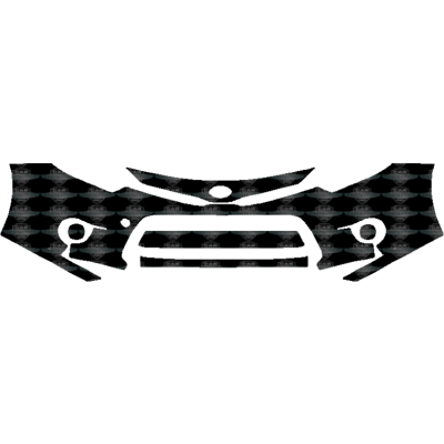 2014-2016 Kia Forte Koup & Forte5 3M Pro Series Scotchgard Clear Bra Paint Protection Film Bumper Kit