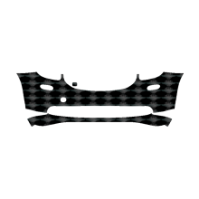 2016 Smart fortwo 3M Pro Series Scotchgard Clear Bra Paint Protection Film Bumper Kit