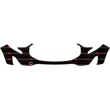 2018-2021 GMC Terrain 3M Pro Series Clear Bra Upper Front Bumper Paint Protection Kit