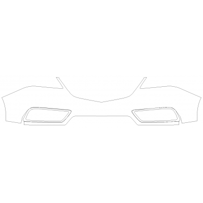 2014-2016 Acura MDX 3M Pro Series Clear Bra Front Bumper Paint Protection Kit