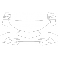 2017-2020 Acura MDX Base, Hybrid, Sport 3M Pro Series Clear Bra Deluxe Paint Protection Kit