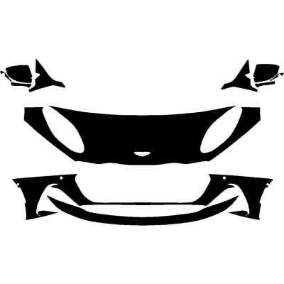 2019-2021 Aston Martin DBS Superleggera 3M Pro Series Clear Bra Deluxe Paint Protection Kit