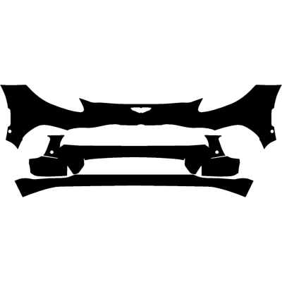 2021 Aston Martin DBX 3M Pro Series Clear Bra Front Bumper Paint Protection Kit