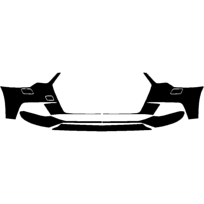 2020-2021 Audi A6 3M Pro Series Clear Bra Front Bumper Paint Protection Kit