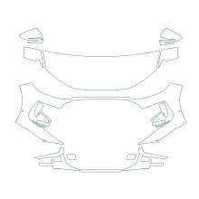 2025 Audi Q6 E-Tron Premium, Premium Plus, Prestige 3M Pro Series Deluxe Paint Protection Film Kit