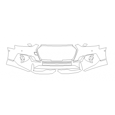 2018-2020 Audi RS5 Coupe 3M Pro Series Clear Bra Front Bumper Paint Protection Kit