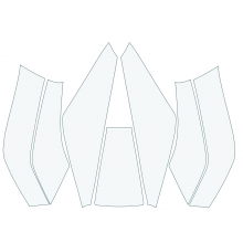 2018-2021 BMW K1600 GT 3M Pro Series Clear Bra Fuel Tank Paint Protection Kit