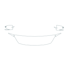 2025-2026 BMW M235 xDrive Gran Coupe 3M Pro Series Clear Bra Standard Paint Protection Film Kit