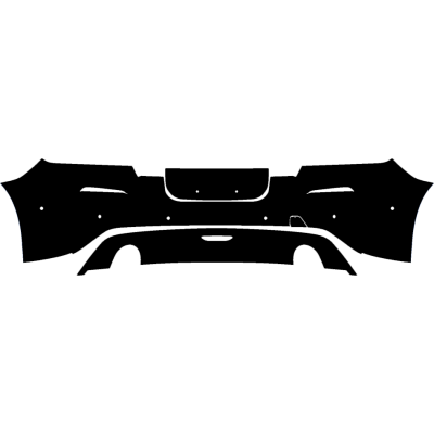 2019-2020 BMW Z4 Sport Line 3M Pro Series Clear Bra Rear Bumper Paint Protection Kit