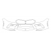 2020-2024 BMW M8 Competition 3M Pro Series Clear Bra Front Bumper Paint Protection Kit
