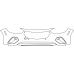 2018-2020 Buick Regal GS 3M Pro Series Clear Bra Front Bumper Paint Protection Kit