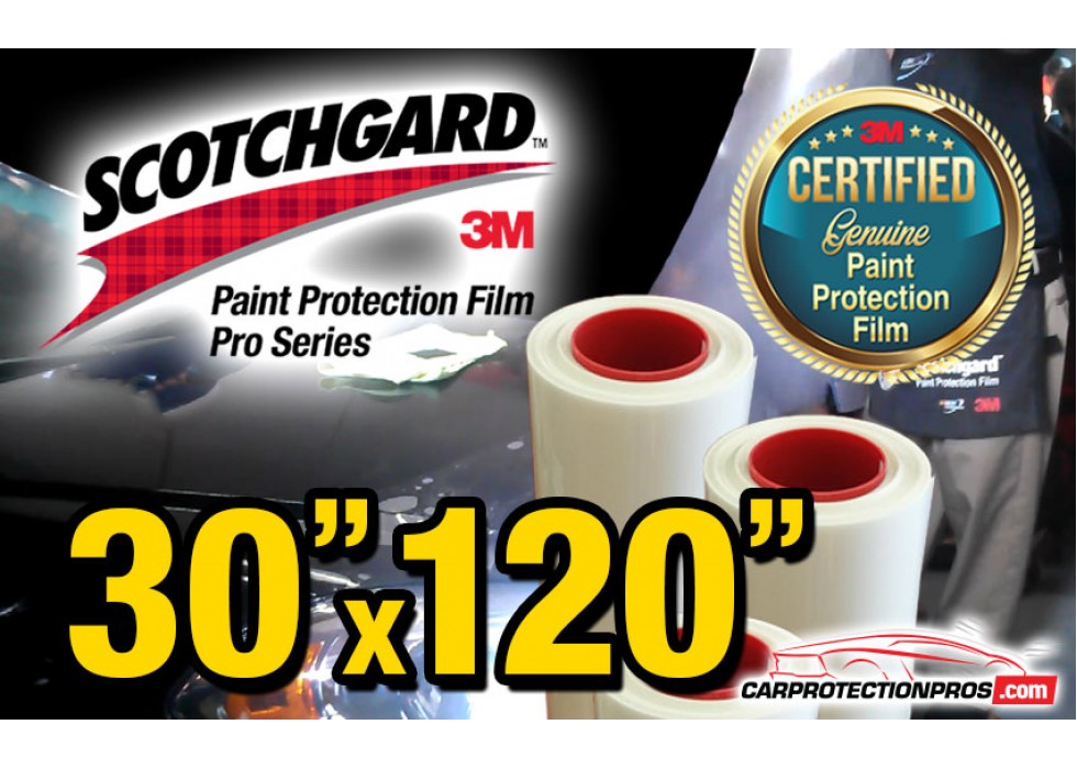 30 x 120 Genuine 3M Scotchgard Pro Series Paint Protection Film