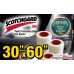 30" x 60" Genuine 3M Scotchgard Pro Series Paint Protection Film Bulk Roll Clear Bra Piece