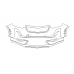 2020-2024 Cadillac XT6 Sport 3M Pro Series Clear Bra Front Bumper Paint Protection Kit