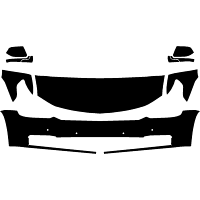 2015-2020 Chevrolet Tahoe LS,LT,LTZ 3M Pro Series Clear Bra Deluxe Paint Protection Kit