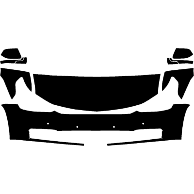 2015-2020 Chevrolet Suburban LS, LT, LTZ, 3M Pro Series Clear Bra Deluxe Paint Protection Kit