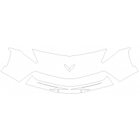 2014-2019 Corvette Stingray 3M Pro Series Clear Bra Bumper Paint Protection Kit 
