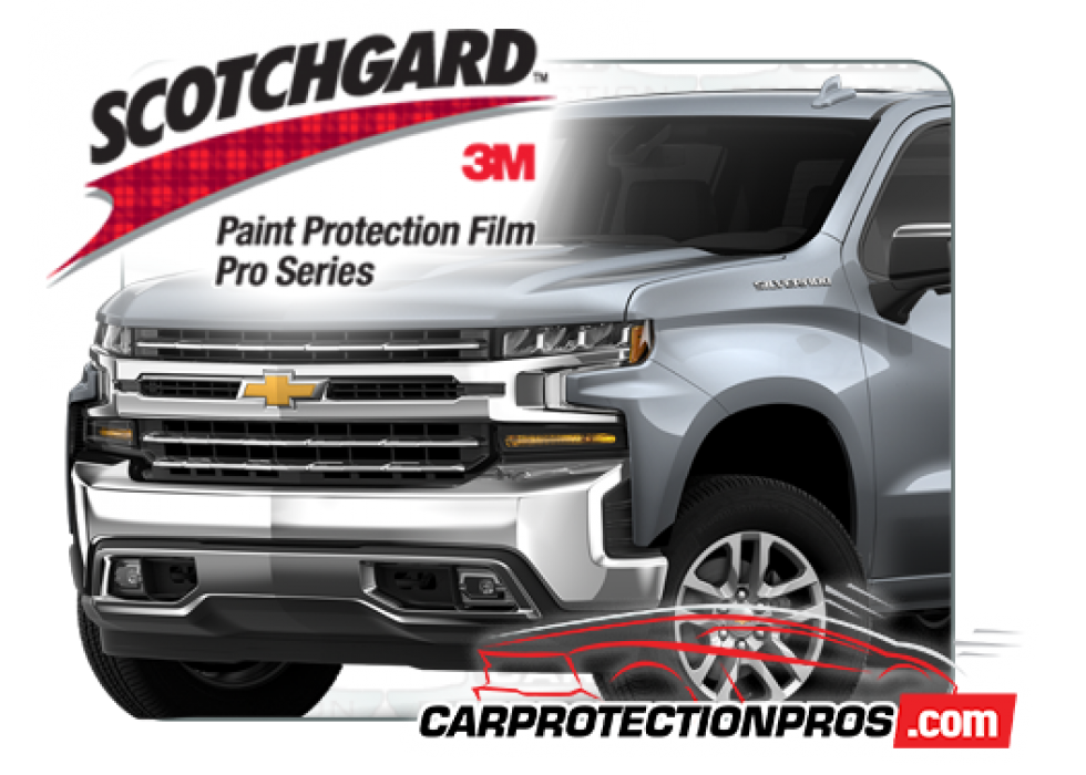 3M Paint Protection Pro Series 2019 2020 2021 Chevy Silverado 1500 Trail Boss
