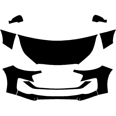 2019-2021 Chevrolet Spark LS, 1LT, 2LT 3M Pro Series Clear Bra Deluxe Paint Protection Kit