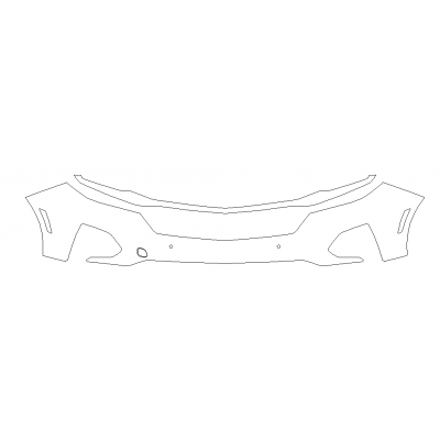 2022-2024 Chevrolet Equinox LS, LT, RS, Premier 3M Pro Series Clear Bra Front Bumper Paint Protection Film Kit