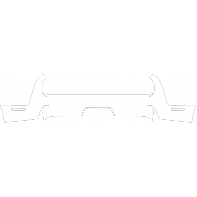 2015-2018 Dodge Challenger 3M Pro Series Clear Bra Rear Bumper Paint Protection Kit