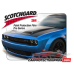 2018-2022 Dodge Challenger R/T Scat Pack, SRT Hellcat Widebody Front Bumper 3M Pro Series Clear Bra Kit 