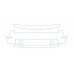 2023 Dodge Challenger SRT Demon 170 3M Pro Series Clear Bra Front Bumper Paint Protection Film Kit
