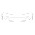 2021-2024 Dodge Durango SRT Hellcat 3M Pro Series Clear Bra Front Bumper Paint Protection Kit