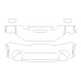 2021-2024 Dodge Durango SRT Hellcat 3M Pro Series Clear Bra Deluxe Paint Protection Kit