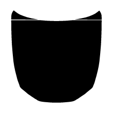 2012-2016 Ferrari FF 3M Pro Series Clear Bra Full Hood Paint Protection Kit