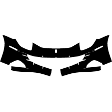 2012-2016 Ferrari FF 3M Pro Series Clear Bra Front Bumper Paint Protection Kit