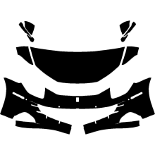 2012-2016 Ferrari FF 3M Pro Series Clear Bra Deluxe Paint Protection Kit