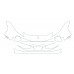 2020-2023 Ferrari F8 Tributo 3M Pro Series Clear Bra Front Bumper Paint Protection Kit