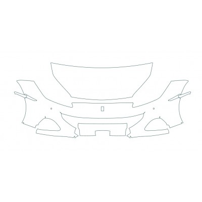 2021-2024 Ferrari Portofino M 3M Pro Series Clear Bra Deluxe Paint Protection Kit