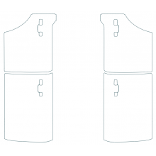 2021-2026 Ford Bronco 4 Doors 3M Pro Series Clear Bra Kit