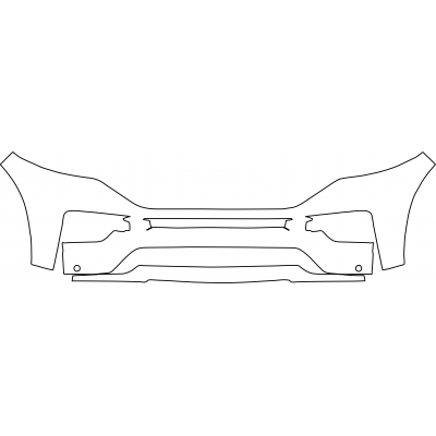 2020-2024 Ford Explorer ST 3M Pro Series Clear Bra Front Bumper Paint Protection Kit